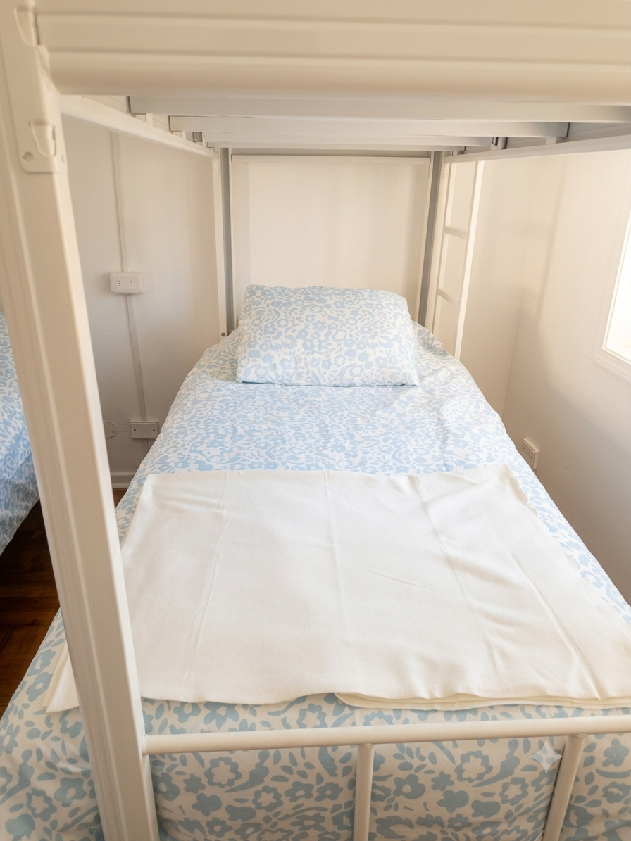 Habitación Femenina cama